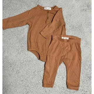 ザラキッズ(ZARA KIDS)のzara セットアップ　3〜6m(ロンパース)