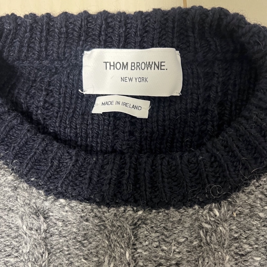 THOM BROWNE(トムブラウン)のトムブラウン　TOMBROWNE メンズのトップス(ニット/セーター)の商品写真