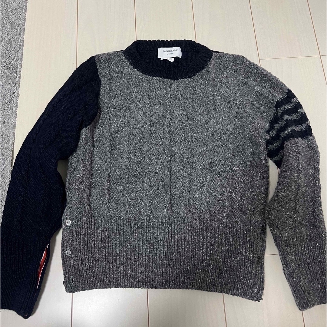 THOM BROWNE(トムブラウン)のトムブラウン　TOMBROWNE メンズのトップス(ニット/セーター)の商品写真