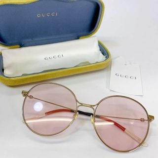 グッチ(Gucci)の3131 GUCCI  グッチ サングラス レディース GG0395SK 004(サングラス/メガネ)