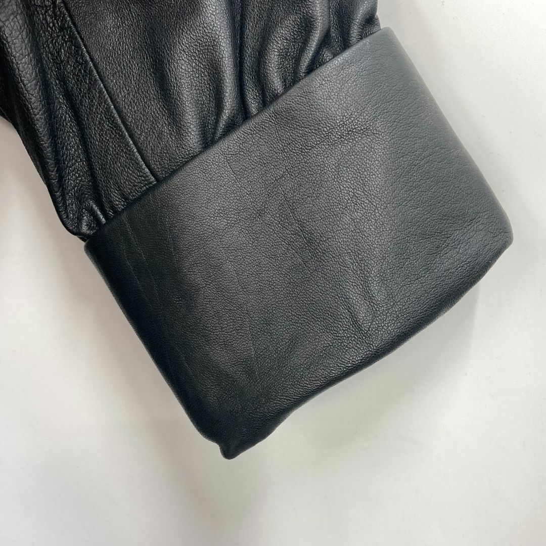 VERA PELLE ベラペレ　本革　レザー　ロングコート　イタリア製 メンズのジャケット/アウター(チェスターコート)の商品写真