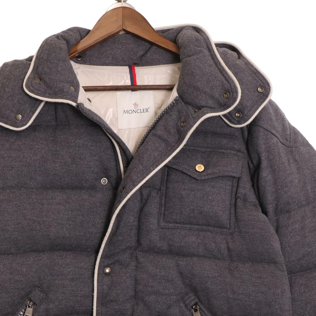 MONCLER(モンクレール)のモンクレール グレー BRESLE ウール ダウンジャケット 4 メンズのジャケット/アウター(その他)の商品写真