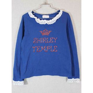 シャーリーテンプル(Shirley Temple)の【値下げ!】[シャーリーテンプル/Shirley Temple]150cm 長袖カットソー/長袖ハイネックTシャツ/ロンT 紺【中古】子供服 キッズ kids ジュニア 女の子 春 723032 tops(Tシャツ/カットソー)