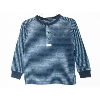 ラルフローレン(Ralph Lauren)の[ラルフローレン/Ralph Lauren]110cm 長袖カットソー/長袖Tシャツ/ロンT 紺×ブルー【中古】子供服 キッズ kids 男の子 春秋 tops 503042(Tシャツ/カットソー)