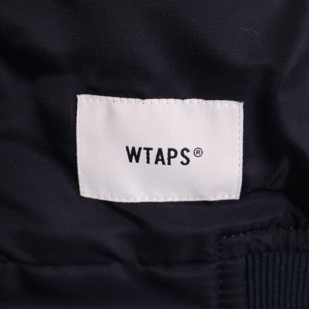W)taps(ダブルタップス)のダブルタップス TQDTーJKM01 21年 ネイビー クロスボーンジャケット XL メンズのジャケット/アウター(その他)の商品写真
