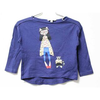 マークジェイコブス(MARC JACOBS)の【値下げ!】《リトルマークジェイコブス/Little Marc Jacobs》86cm 長袖Tシャツ/長袖カットソー/ロンT 紫【中古】子供服 キッズ kids ベビー服 baby 女の子 春秋 423032 tops(Tシャツ/カットソー)