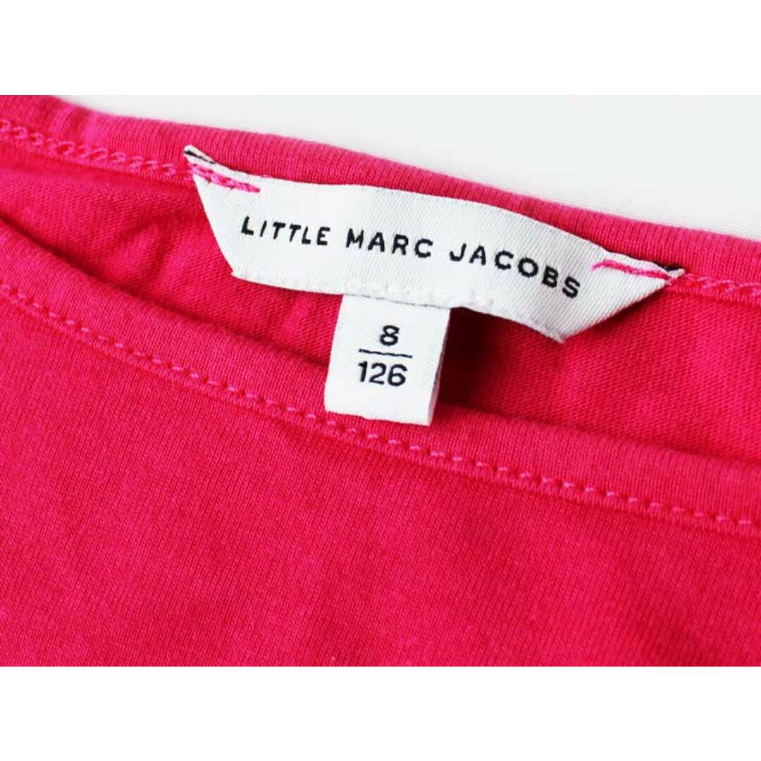 MARC BY MARC JACOBS(マークバイマークジェイコブス)の[リトルマークジェイコブス/Little Marc Jacobs]126cm 長袖Tシャツ/長袖カットソー/ロンT ピンク【中古】子供服 キッズ kids 女の子 春秋 tops 602042 キッズ/ベビー/マタニティのキッズ服女の子用(90cm~)(Tシャツ/カットソー)の商品写真