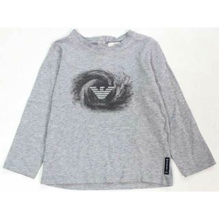 アルマーニ(Armani)の【値下げ!】☆アルマーニベビー/Armani baby☆92cm 長袖Tシャツ/長袖カットソー/ロンT グレー 【中古】子供服 キッズ kids 男の子 春秋冬 130132 tops(Tシャツ/カットソー)