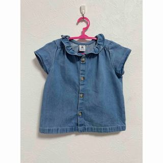 PETIT BATEAU - Petit bateau 襟付きカットソー ピンクの通販 by