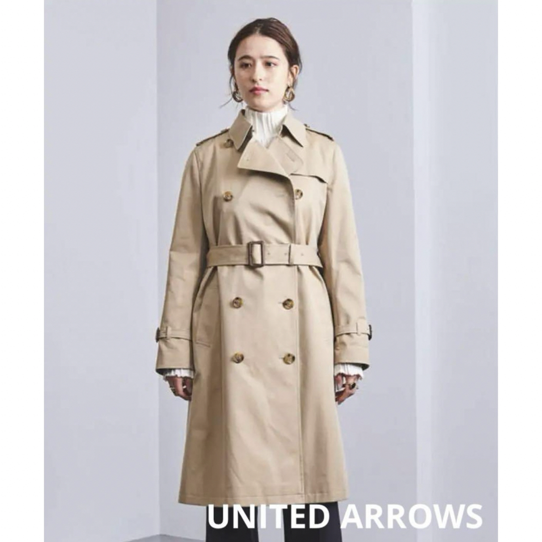 UNITED ARROWS(ユナイテッドアローズ)のユナイテッドアローズ　トレンチコート　超美品⑅◡̈* レディースのジャケット/アウター(トレンチコート)の商品写真