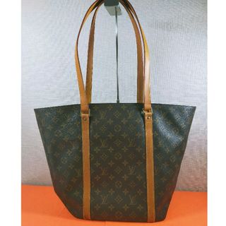 ルイヴィトン(LOUIS VUITTON)のLOUIS VUITTON ルイヴィトン サックショッピング モノグラム 本革(トートバッグ)