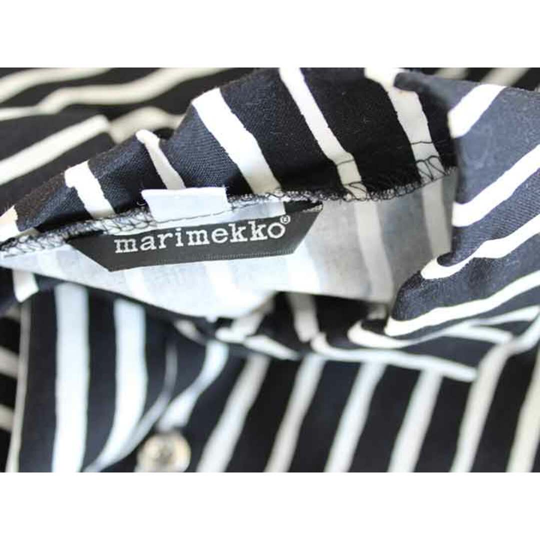 marimekko(マリメッコ)の【春物 新入荷!】†マリメッコ/ｍarimekko†120cm 長袖シャツ 黒×白【中古】子供服 キッズ kids 男の子 女の子 春秋 tops 612042 キッズ/ベビー/マタニティのベビー服(~85cm)(シャツ/カットソー)の商品写真