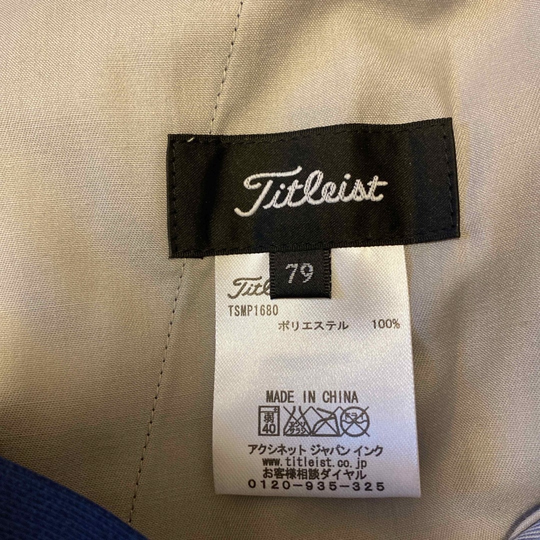 Titleist(タイトリスト)のタイトリスト＊パンツ＊ゴルフ＊79センチ＊ネイビー スポーツ/アウトドアのゴルフ(ウエア)の商品写真