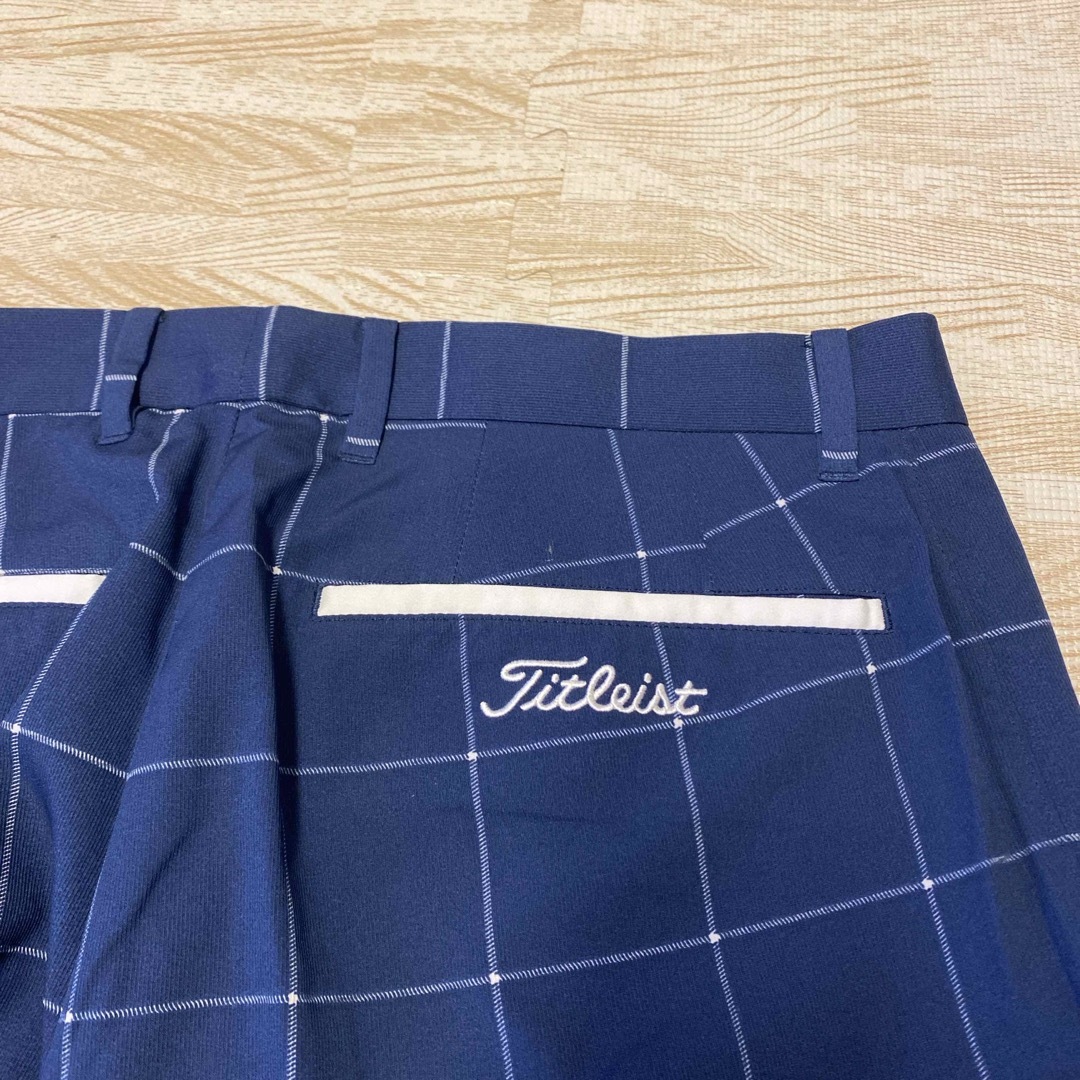 Titleist(タイトリスト)のタイトリスト＊パンツ＊ゴルフ＊79センチ＊ネイビー スポーツ/アウトドアのゴルフ(ウエア)の商品写真