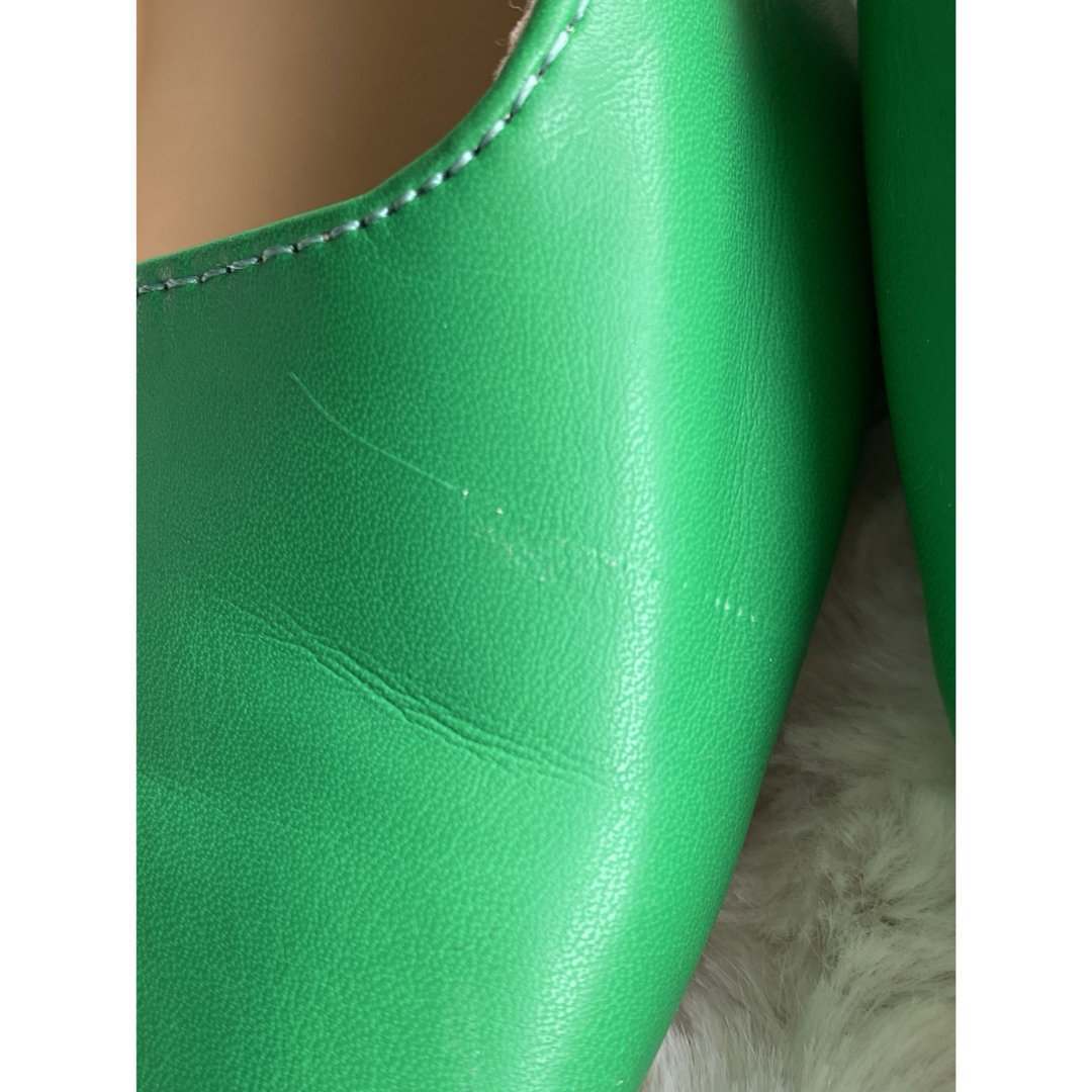 titivate(ティティベイト)のオシャレな春色グリーン♡ミュールパンプス♡S〜M レディースの靴/シューズ(ハイヒール/パンプス)の商品写真