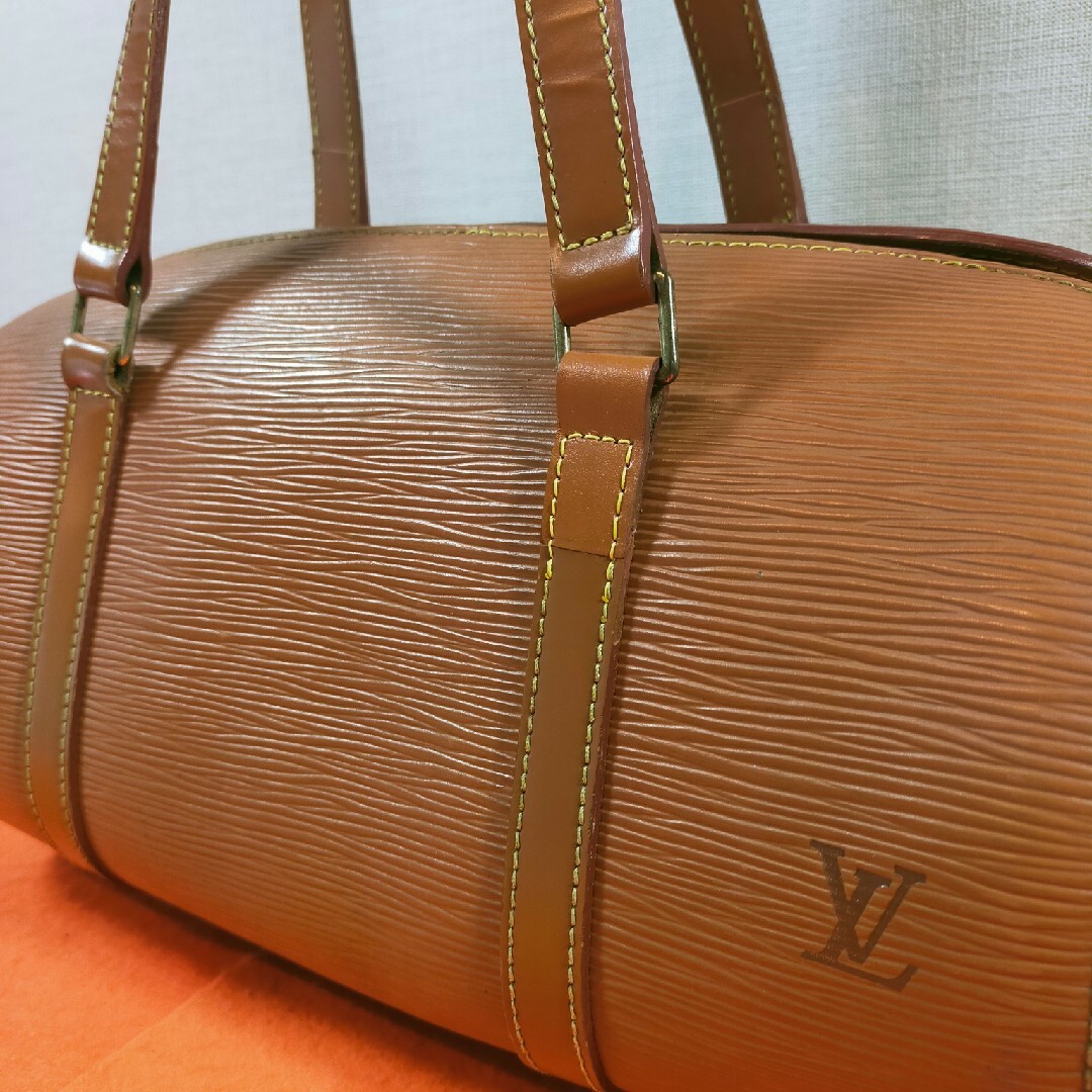 LOUIS VUITTON(ルイヴィトン)のルイヴィトン LOUIS VUITTON エピ スフロ キャメル ブラウン 本革 レディースのバッグ(トートバッグ)の商品写真