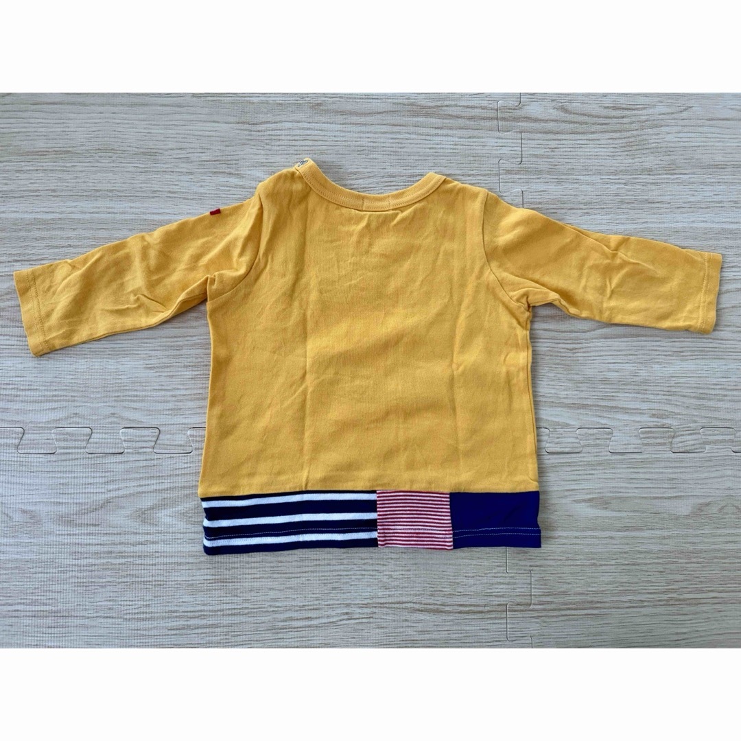 mikihouse(ミキハウス)のミキハウス　長袖Tシャツ　ロンT 80 キッズ/ベビー/マタニティのベビー服(~85cm)(Ｔシャツ)の商品写真