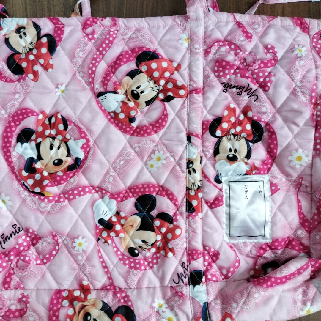 Disney(ディズニー)のお布団バッグ　ディズニー　ミニーちゃん キッズ/ベビー/マタニティの寝具/家具(その他)の商品写真