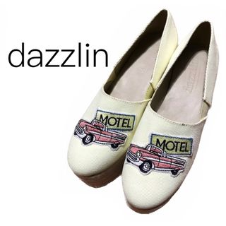 dazzlin【新品、未使用】ワッペン 厚底 スリッポン スニーカー