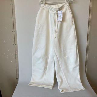 ザラ(ZARA)のZARA プラッシュジャージジョガーパンツ(カジュアルパンツ)