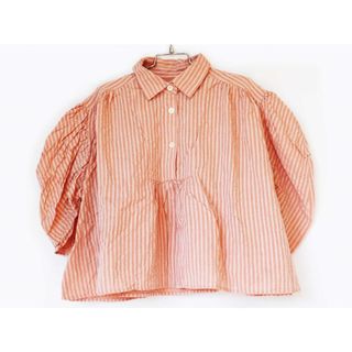 [ヌヌフォルム/nunuforme]115cm 七分袖ブラウス/シャツ ピンク【中古】子供服 キッズ kids 女の子 春秋 tops 312042(シャツ/カットソー)