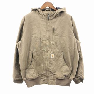 カーハート(carhartt)のSALE/// Carhartt カーハート アクティブ ジャケット ワーク  アメカジ ブラウン (メンズ L) P1299(その他)