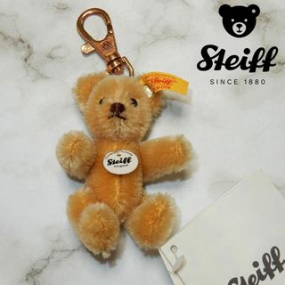 シュタイフ(Steiff)のシュタイフ【steiff】テディベアキーリング　モヘア(キーホルダー)