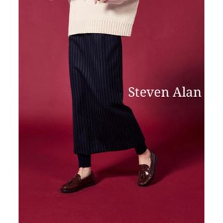 スティーブンアラン(steven alan)の＜Steven Alan＞PINSTRIPE SAXONY タイトスカート(ロングスカート)