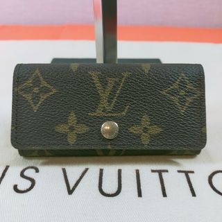 ルイヴィトン(LOUIS VUITTON)のルイヴィトン LOUIS VUITTON キーケース 本革 レザー モノグラム(キーケース)