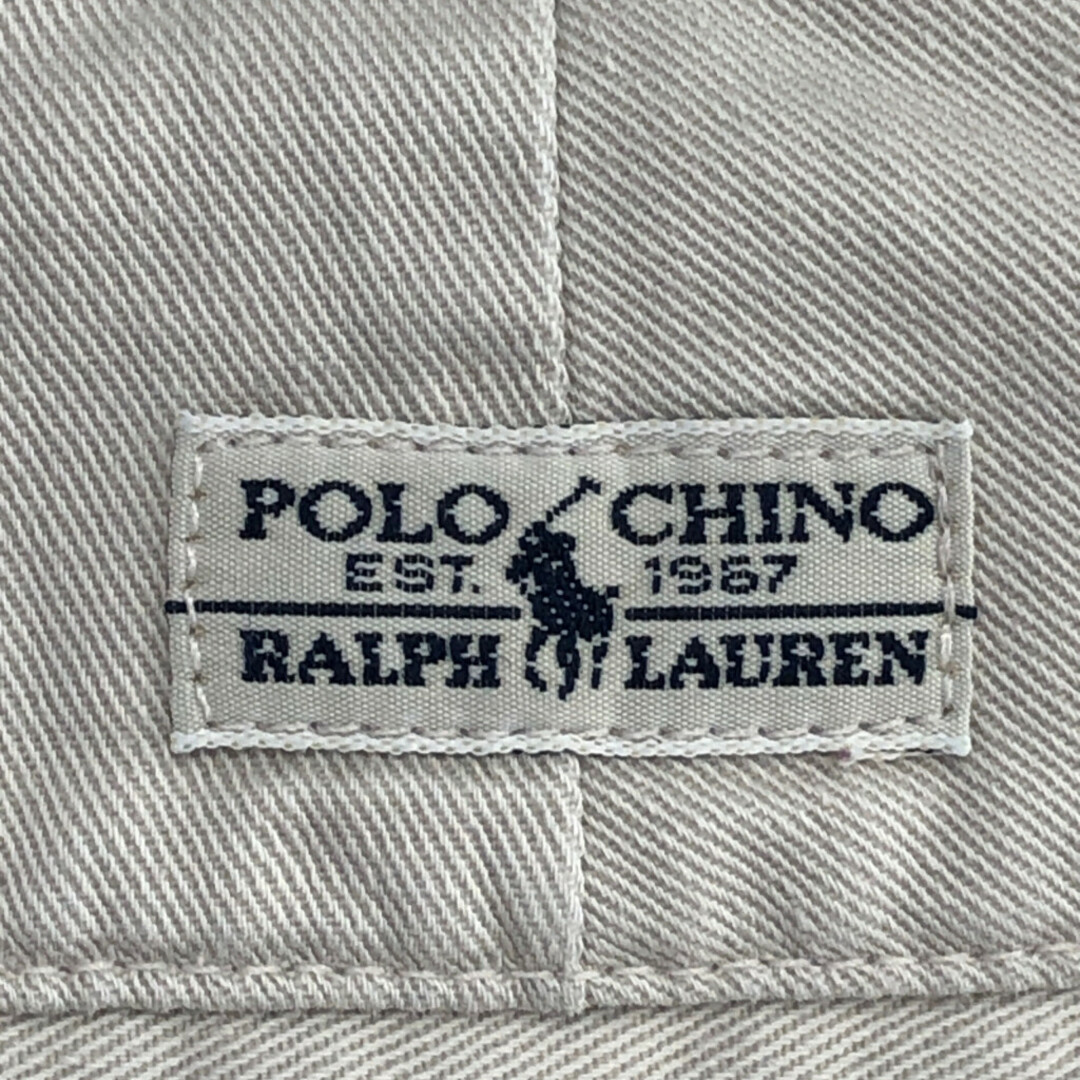 POLO RALPH LAUREN(ポロラルフローレン)のSALE/// Polo by Ralph Lauren ポロラルフローレン 2タック スラックス  アメカジ ポロチノ アイボリー (メンズ  33×30相当) P1917 メンズのパンツ(デニム/ジーンズ)の商品写真