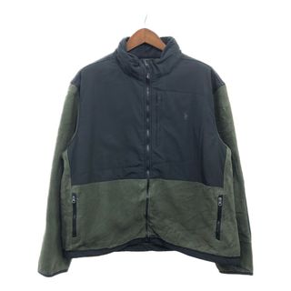 ポロラルフローレン(POLO RALPH LAUREN)のPolo by Ralph Lauren ポロ ラルフローレン POLARTEC フルジップ フリースジャケットアメカジ グリーン (メンズ XXL) 中古 古着 P2500(その他)