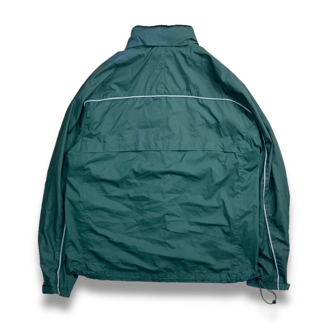 GAP - 90s GAP オールドギャップ 紺タグ フルジップナイロン GAP - 90s GAP オールドギャップ 紺タグ フルジップナイロン
