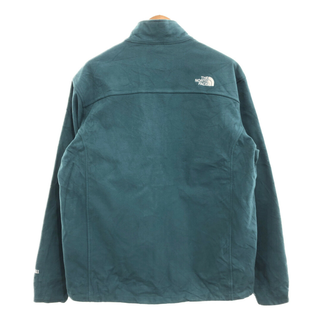 THE NORTH FACE(ザノースフェイス)のTHE NORTH FACE ノースフェイス WINDWALL フリースジャケット アウター アウトドア キャンプ ブルー (メンズ XL) 中古 古着 P7419 メンズのジャケット/アウター(その他)の商品写真