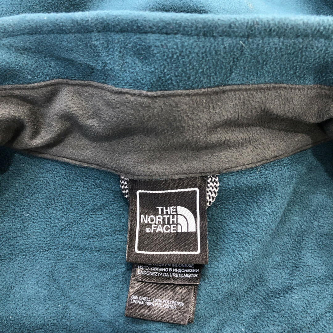 THE NORTH FACE(ザノースフェイス)のTHE NORTH FACE ノースフェイス WINDWALL フリースジャケット アウター アウトドア キャンプ ブルー (メンズ XL) 中古 古着 P7419 メンズのジャケット/アウター(その他)の商品写真