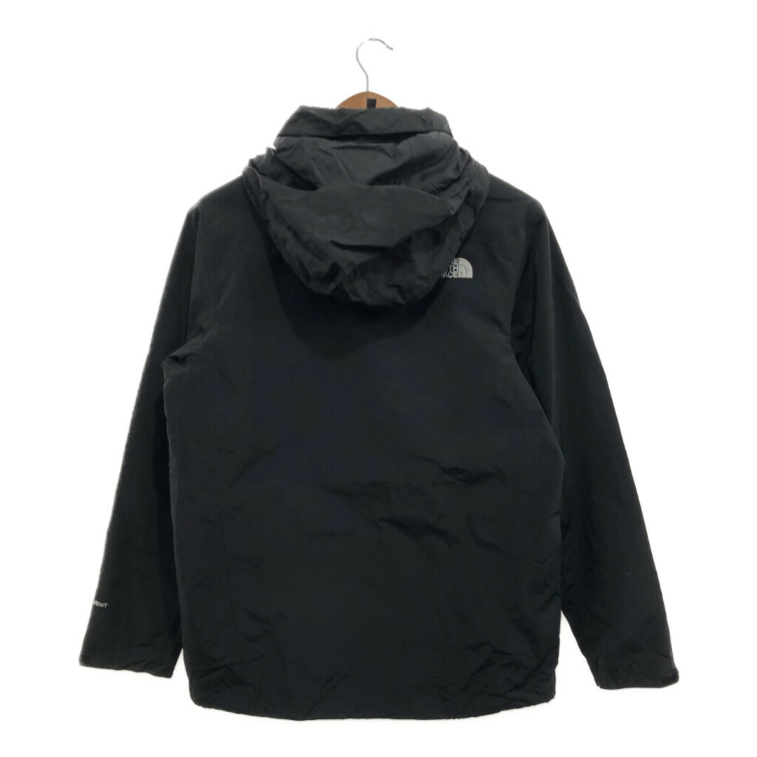 THE NORTH FACE(ザノースフェイス)のTHE NORTH FACE ノースフェイス HYVENT ナイロン マウンテンパーカー アウトドア キャンプ ブラック (メンズ S) 中古 古着 P7526 メンズのジャケット/アウター(マウンテンパーカー)の商品写真