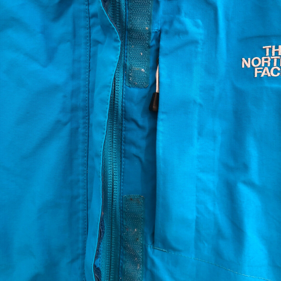 THE NORTH FACE(ザノースフェイス)のTHE NORTH FACE ノースフェイス HYVENT マウンテンパーカー アウター アウトドア 防水 キャンプ ブルー (レディース XL) 中古 古着 P7562 レディースのジャケット/アウター(その他)の商品写真