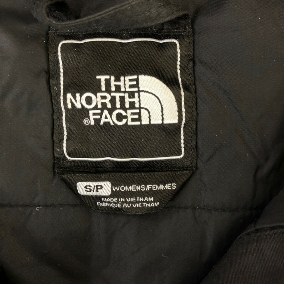 THE NORTH FACE(ザノースフェイス)のTHE NORTH FACE ノースフェイス HYVENT マウンテンパーカー アウター アウトドア キャンプ ブラック (レディース S) 中古 古着 P7564 レディースのジャケット/アウター(その他)の商品写真