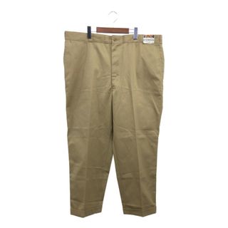 リー(Lee)のデッドストック 70年代 USA製 Lee リー CHETOPA TWILL ワークパンツ ヴィンテージ 大きいサイズ ベージュ (メンズ 44×30) 中古 古着 P7602(その他)