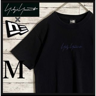 ヨウジヤマモト(Yohji Yamamoto)の【超人気モデル】ヨウジヤマモト ニューエラ センター刺繍ロゴ 希少 Tシャツ(Tシャツ/カットソー(半袖/袖なし))