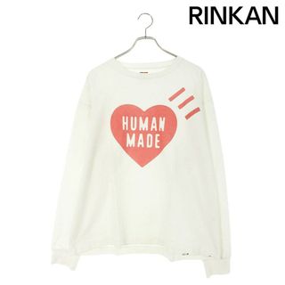 ヒューマンメイド(HUMAN MADE)のヒューマンメイド ロゴプリント長袖カットソー メンズ XL(Tシャツ/カットソー(七分/長袖))