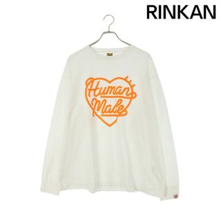 ヒューマンメイド(HUMAN MADE)のヒューマンメイド ハートロゴ長袖カットソー メンズ XXL(Tシャツ/カットソー(七分/長袖))