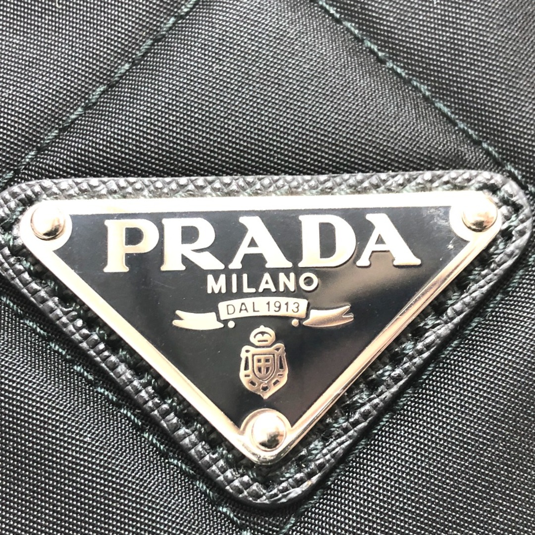 PRADA(プラダ)のプラダ PRADA トライアングルロゴ 1BB903 チェーン カバン ショルダーバッグ ナイロン ブラック 美品 インテリア/住まい/日用品のインテリア/住まい/日用品 その他(その他)の商品写真