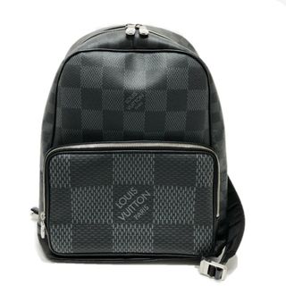 ルイヴィトン(LOUIS VUITTON)のルイヴィトン LOUIS VUITTON ダミエ グラフィット 3D N50009 バックパック カバン リュックサック ダミエキャンバス ブラック(バッグパック/リュック)