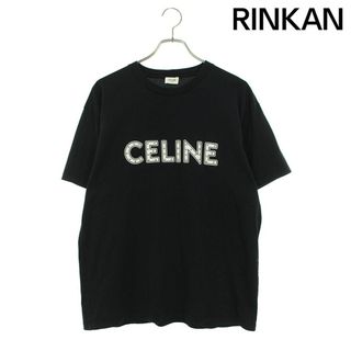 セリーヌ(celine)のセリーヌバイエディスリマン  2X687501F スタッズロゴルーズフィットTシャツ メンズ S(Tシャツ/カットソー(半袖/袖なし))