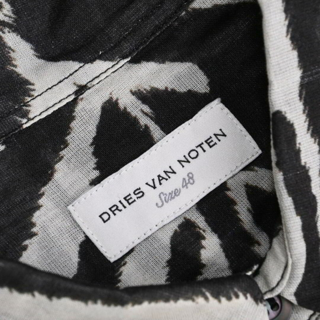 DRIES VAN NOTEN(ドリスヴァンノッテン)のDRIES VAN NOTEN ゼブラ 半袖シャツ メンズのトップス(シャツ)の商品写真