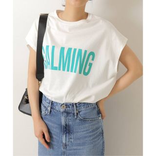 スピックアンドスパン(Spick & Span)のCALMINGフレンチT  スピックアンドスパン 新品未使用　グリーン　Fサイズ(Tシャツ(半袖/袖なし))