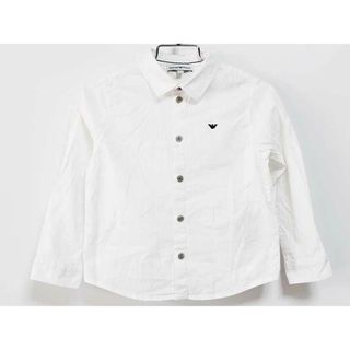 Armani - 【値下げ!】‡エンポリオアルマーニ/EMPORIO ARMANI‡98cm 長袖シャツ 白【中古】子供服 キッズ kids 男の子 春 712032 tops