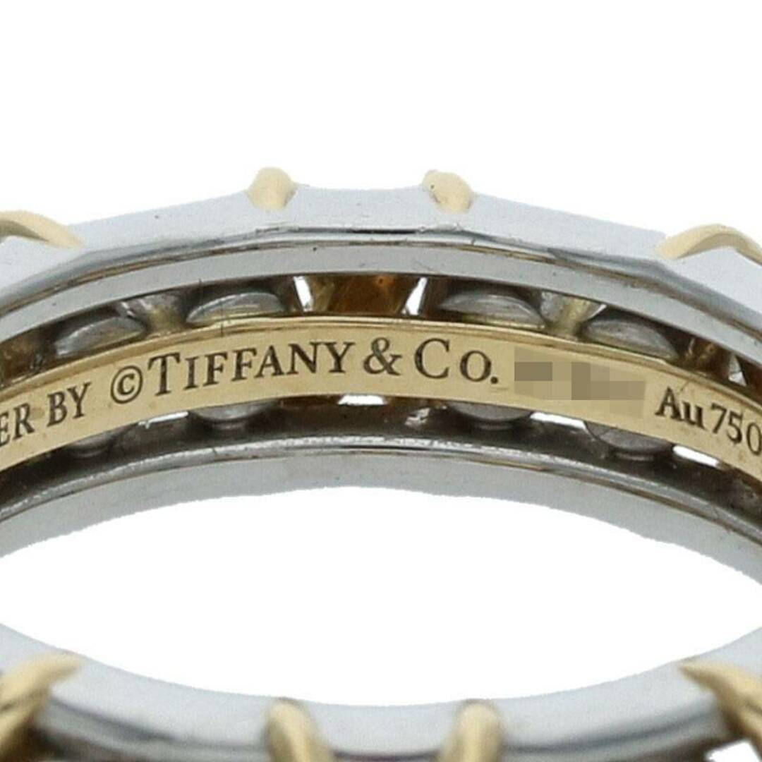 Tiffany & Co.(ティファニー)のティファニー  シュランバージェ 16ダイヤ750イエローゴールドプラチナコンビリング メンズ 7号 メンズのアクセサリー(リング(指輪))の商品写真