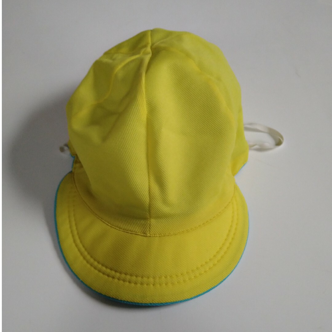 カラー　帽子　水色　黄色 キッズ/ベビー/マタニティのこども用ファッション小物(帽子)の商品写真