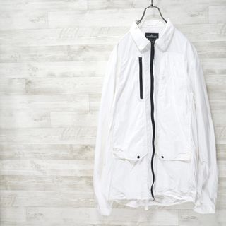 ストーンアイランド(STONE ISLAND)のS.I SHADOW PROJECT 16SS Overshirt-Wh/XXL(シャツ)